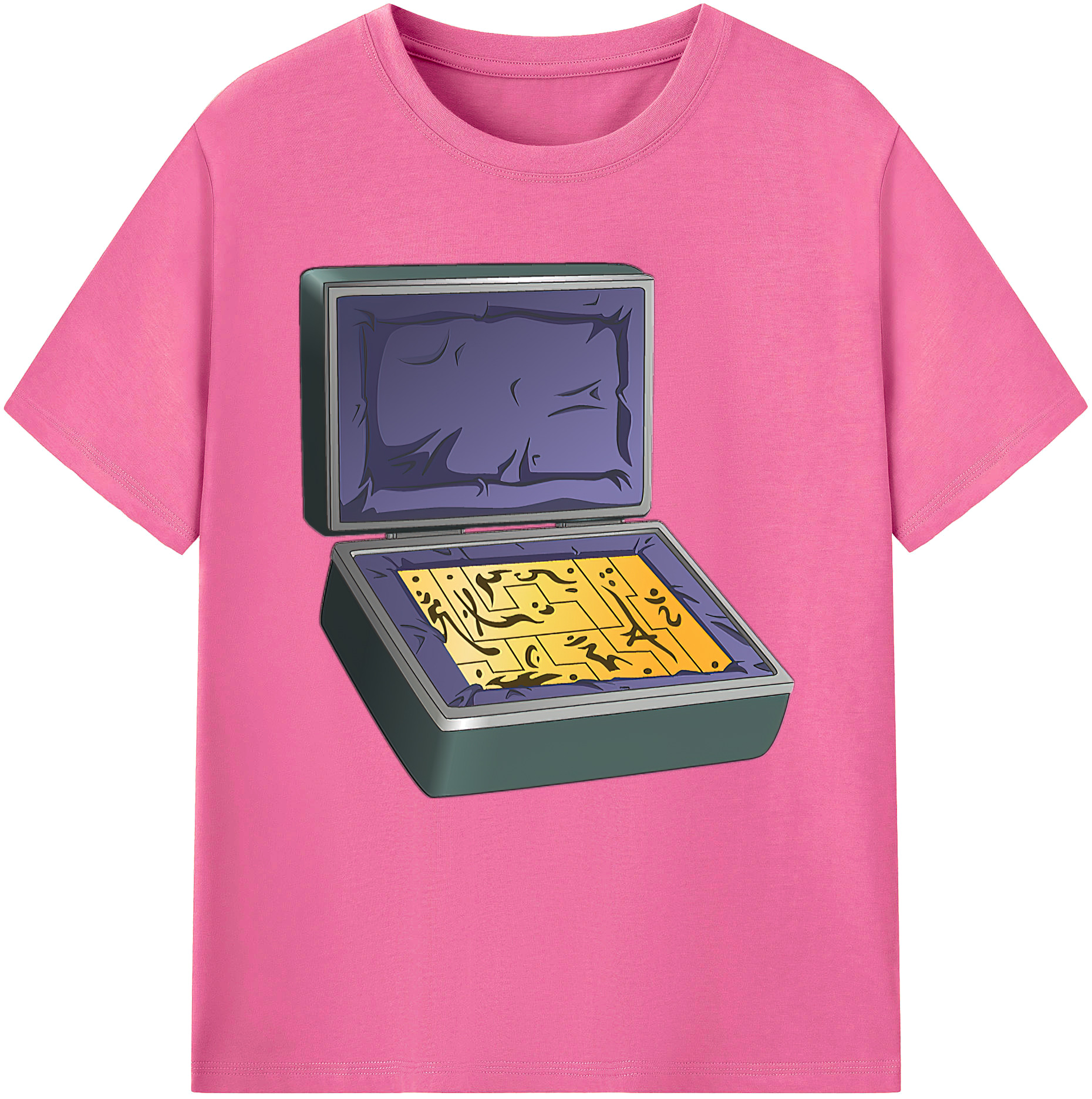 （画像用） 遊☆戯☆王 Yu-Gi-Oh! レディースカジュアルプリントTシャツ（綿100％）